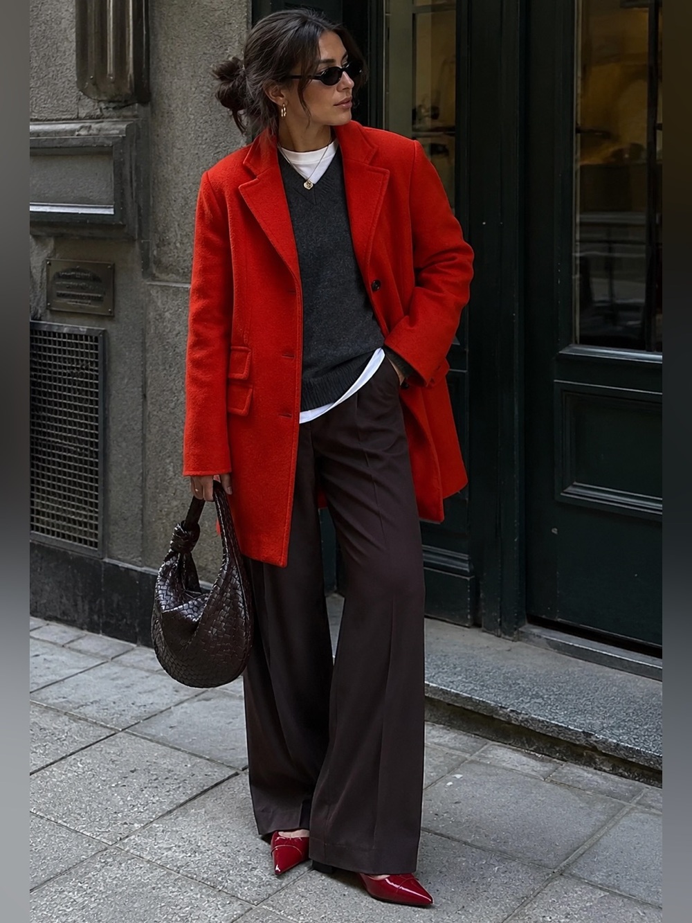 Ralph Lauren Orange Coat